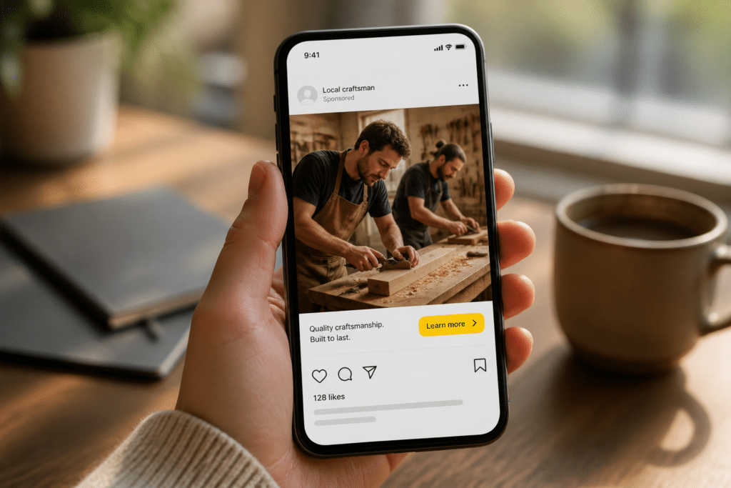 Meta Ads Instagram Feed Anzeige